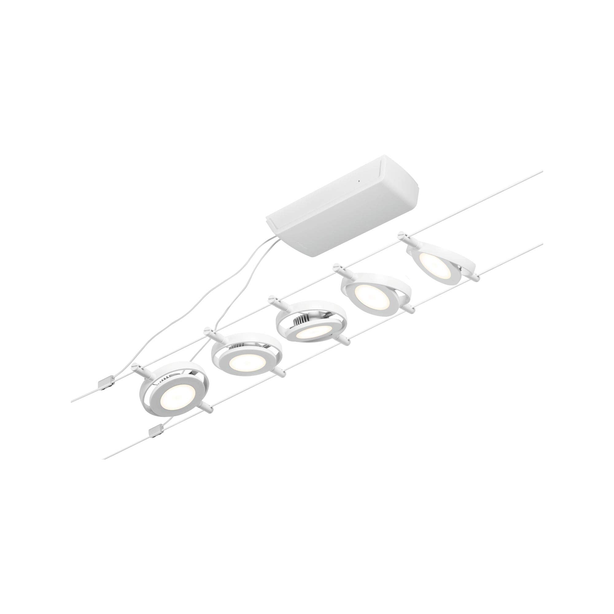 Paulmann Wire Systems Set RoundMac 5x4,5W Weiß mat