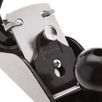 Amazon Basics No.4 Adjustable Universal Bench Hand Plane - 2-Inch Blade And Plastic Handles For Precision Woodworking, 5 cm, Grau/Schwarz