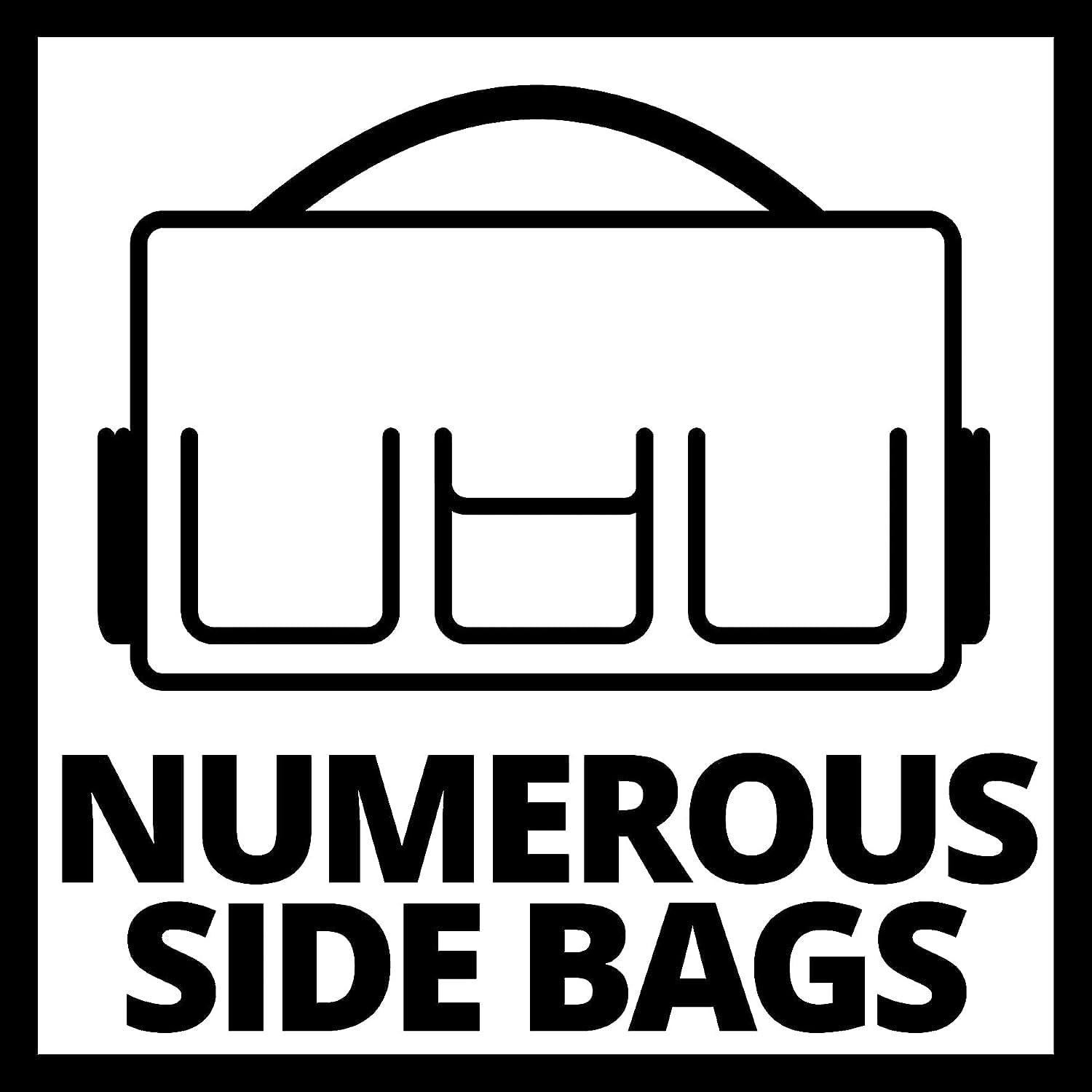 Original Einhell Tasche Bag 45/29 (für Werkzeuge & Zubehör, langlebig mit verstärktem Boden, Tragegurt, Tragegriff, verschiedene Taschen und Fächer)