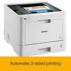 Brother HL-L8260CDW Professioneller WLAN Farblaserdrucker (31 Seiten/Min., Duplex, 2.400 x 600 dpi) weiß/schwarz