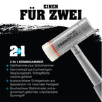 FERROPLEX-Kombihammer, Schlosser- und Schonhammer in Einem | D=30 mm | 3677.030