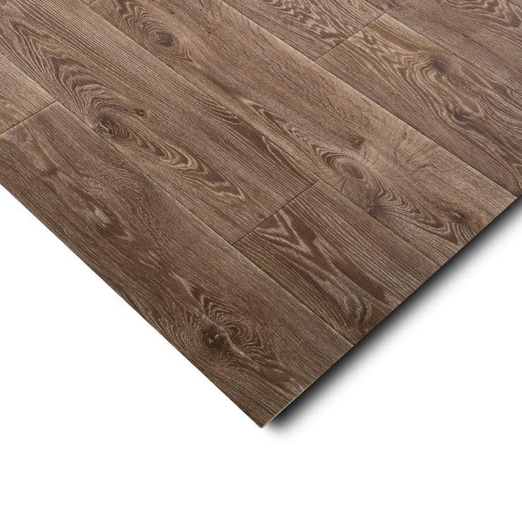 casa pura Vinylboden Meterware in vielen Designs - Holzoptik Fliesenoptik Steinoptik - PVC Bodenbelag - Vinyl Designbelag für Küche, Bad & Wohnbereich (Bartek Eiche, 200x200 cm)