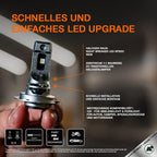 OSRAM Night Breaker LED H7 Straßenzulassung Autofahrerfreundlich Heller Blendungsarm