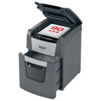 Rexel Optimum AutoFeed+ 90X Automatischer Aktenvernichter, 90 Blatt automatisch, Sicherheitsstufe P4, Partikelschnitt, für Zuhause / Home Office, 34 Liter Abfallbehälter, 2020090XEU