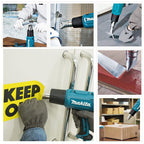 Makita HG5030K HeiÃŸluftgebläse Kit 1.600 W, Medium