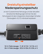 70mai Dashcam Hardwire Kit UP06, Typ-C Festverdrahtungs-Kit mit Dreistufig Einstellbarem Niederspannungsschutz, Kompatibel mit 70mai M310/A510/A810/4K Omni/T800E/T800, 24Std. Parkmodus