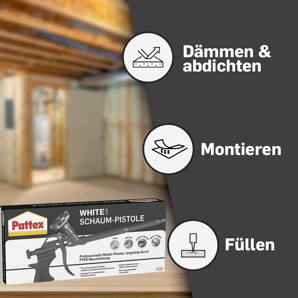 Pattex White Teq Schaumpistole, PUSP2