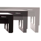 Fellowes Monitorständer Designer Suites, höhenverstellbar um 4 cm, ergonomisch, mit Aufbewahrungsfach, für Monitore bis 21 Zoll bzw. 18 kg