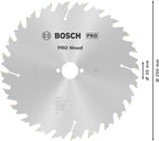 Bosch Accessories Bosch Professional 1x Kreissägeblatt Speedline Wood (für Holz, Sägeblatt Ø 250 x 30 x 3,2 mm, 24 Zähne, Zubehör Kreissäge)