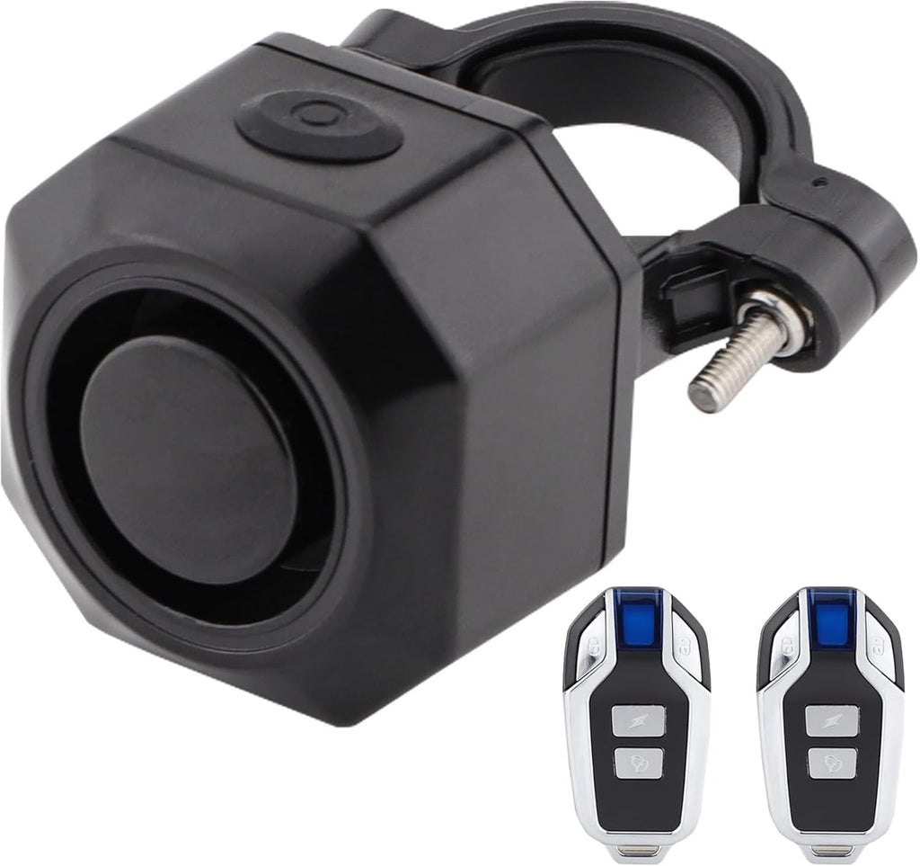 Fahrrad Alarme Elektrofahrzeug Alarm Wireless Vibration Alarm System mit Bewegungssensor Wasserdichter wiederaufladbarer Diebstahl Alarm für Ebikes Fahrrad Roller Auto