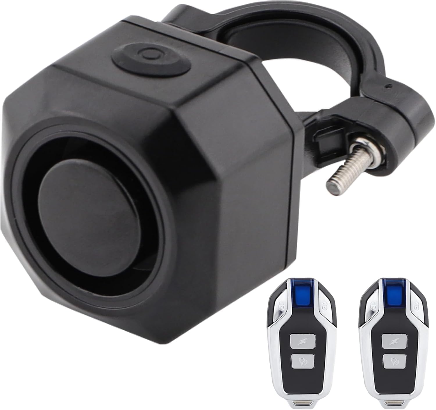 Fahrrad Alarme Elektrofahrzeug Alarm Wireless Vibration Alarm System mit Bewegungssensor Wasserdichter wiederaufladbarer Diebstahl Alarm für Ebikes Fahrrad Roller Auto