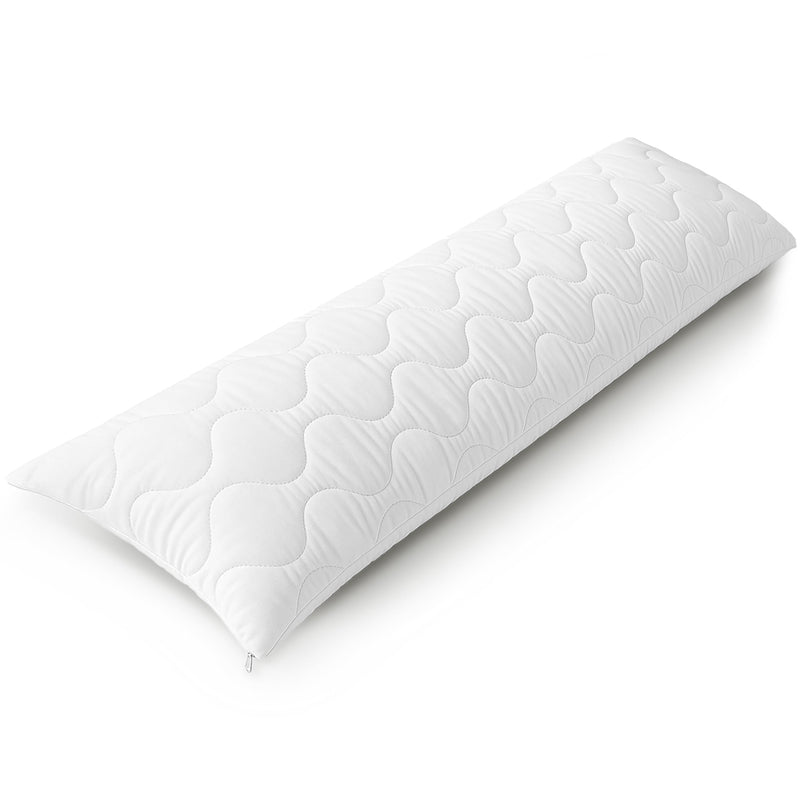 Siebenschläfer Seitenschläferkissen 40 x 145 cm - Langes Kissen für Seitenschläfer - Body Pillow - Körperkissen mit Mikrofaser-Füllung (40x145 cm)