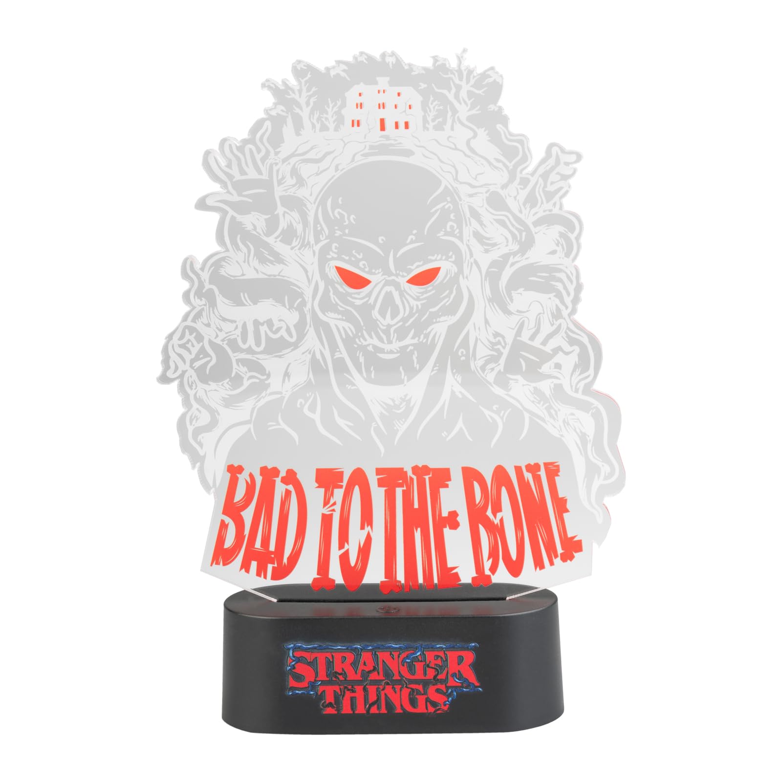 Grupo Erik LED Lampe Stranger Things LED Licht Deko - Stimmungslicht Schreibtisch - Nachttischlampe Kinder und Erwachsene Zubehör - OffiziellerStranger Things Merch Geschenke