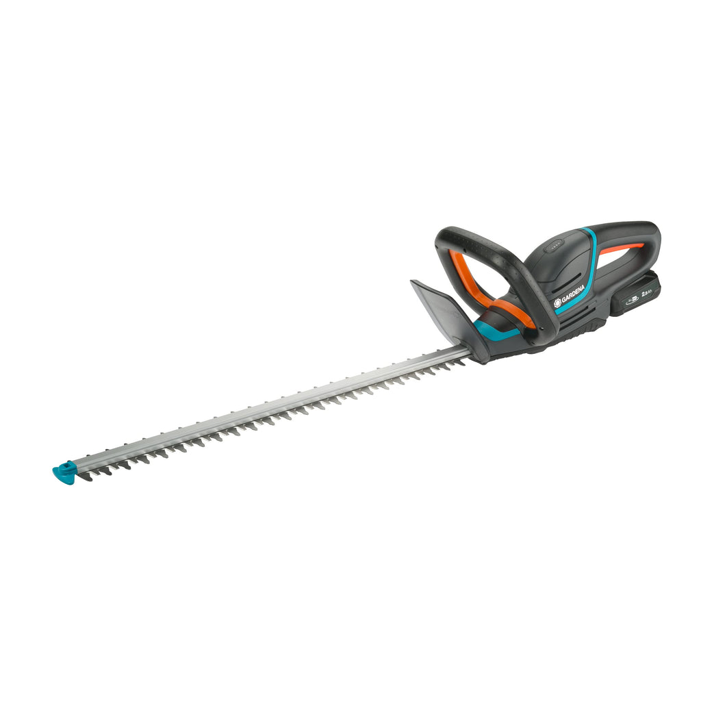 Gardena Akku-Heckenschere ComfortCut 60 18V P4A Ready-to-Use Set: Heckenschneider mit ergonomischem Griff und Anschlagschutz, geringes Gewicht für bessere Handhabung, inkl. 18V P4A Akku (14731-20)