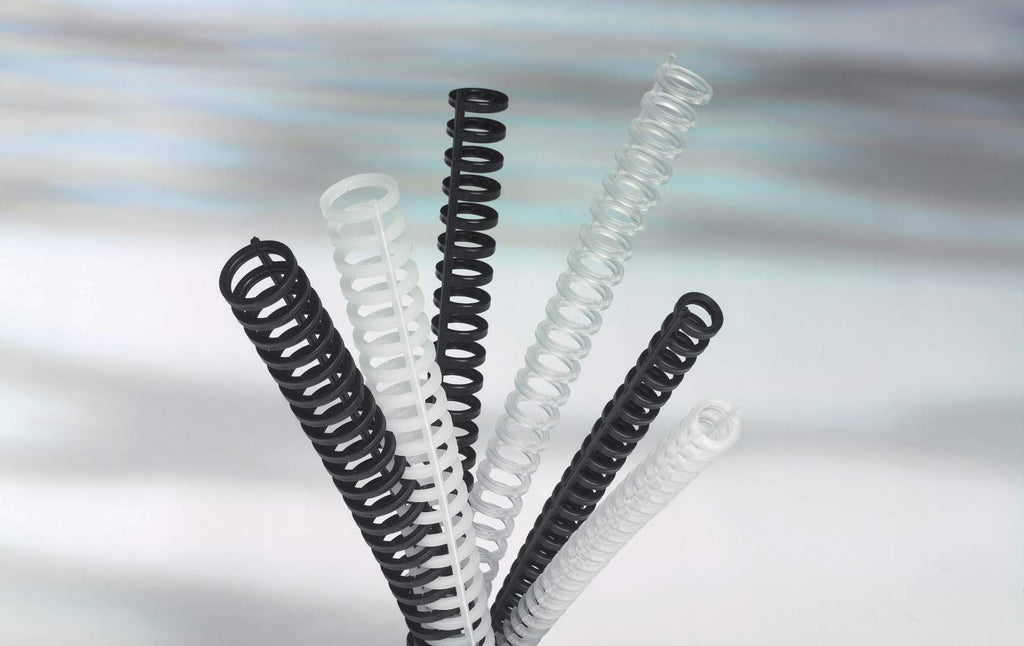 GBC 821389 ClickBind Binderücken, weiß, 12mm