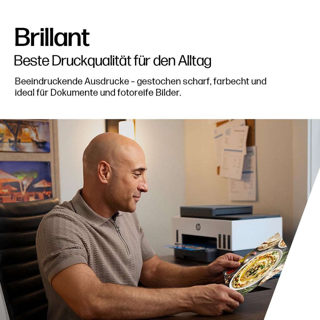 HP Smart Tank 7005 3-in-1 Multifunktionsdrucker (WLAN; Duplex-Druck) – 3 Jahre Tinte inklusive, 3 Jahre Garantie, großer Tintentank, hohe Reichweite, Drucken in hoher Qualität