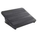 Maclean MC-831 Ergonomische Fußstütze Fußauflage stufenlos einstellbarer Neigungswinkel 380x300mm