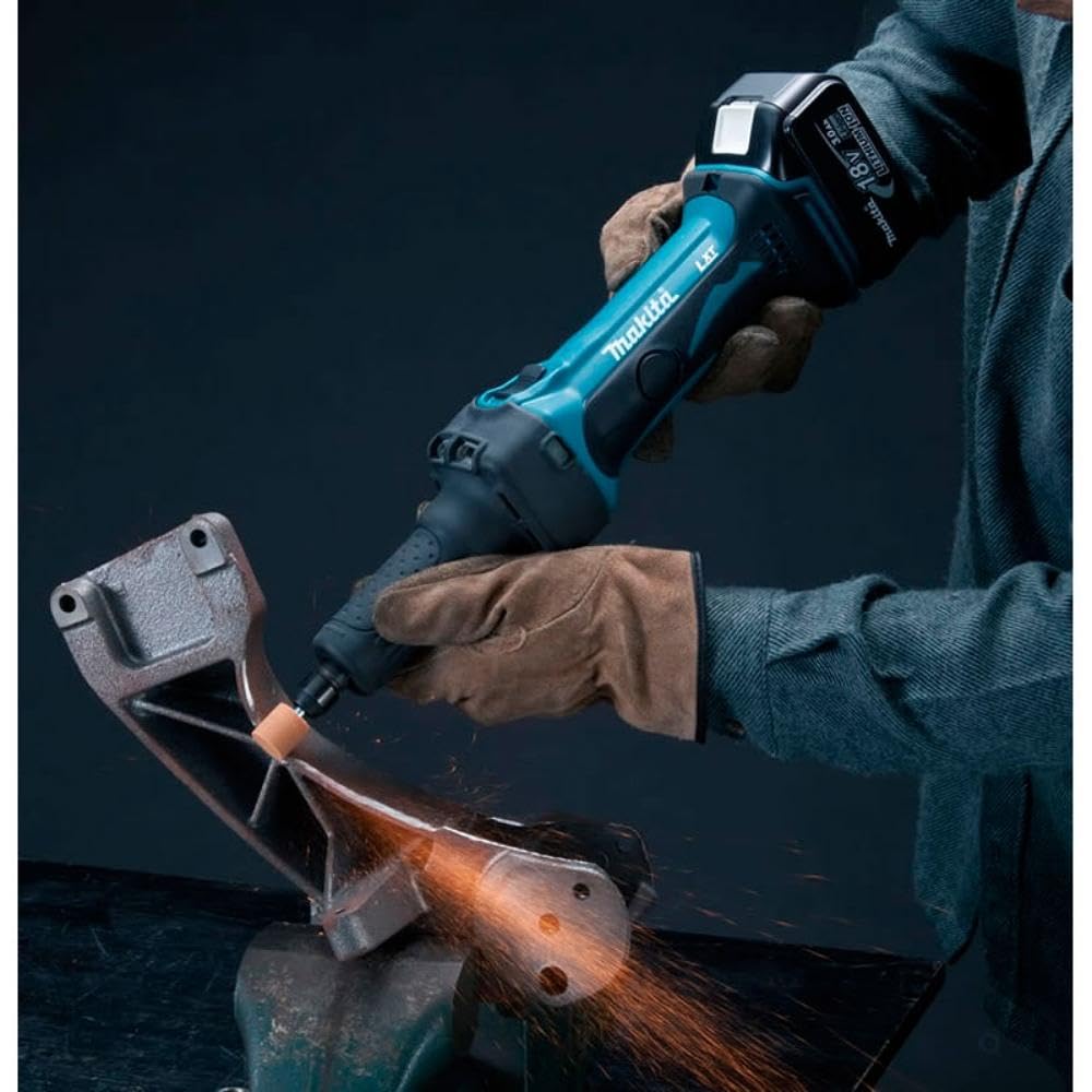 Makita DGD800Z Akku-Geradschleifer 18 V (ohne Akku, ohne Ladegerät)