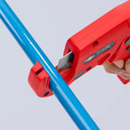 KNIPEX Rohrschneider für Kunststoffrohre (Elektroinstallation) 185 mm, 94 10 185