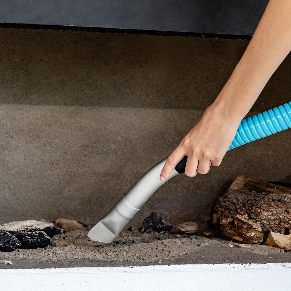Cecotec Aschesauger Compact 4L Conga Ash 1000 Home, 600W, Ultraleicht, 13 kPa Saugkraft, Metallbeschichteter Schlauch, Tragegriff, 3,5m Kabel, InoxDeposit, Einfach zu transportieren