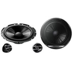 Pioneer Auto 2-Wege Lautsprecher/Boxen Kompo TS-G170c -170mm/17cm - 300 Watt, schwarz
