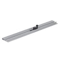 wolfcraft Dübelleiste 4650000 – Präzise Bohrschablone zum Möbelbau von Schränken & Regalen – Für Dübelverbindungen und Lochreihen – 32mm Raster
