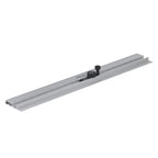 wolfcraft Dübelleiste 4650000 – Präzise Bohrschablone zum Möbelbau von Schränken & Regalen – Für Dübelverbindungen und Lochreihen – 32mm Raster