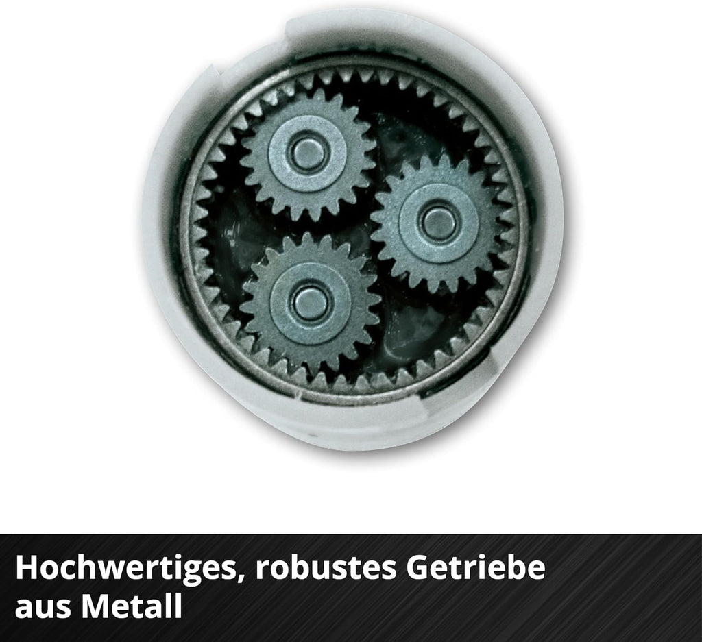 Einhell Akkuschrauber TE-SD 3,6/1 Li (Li-Ion, 3.6 V, 4.5 Nm Drehmoment, Micro-USB-Lader, Magnetbithalterung, LED-Beleuchtung, Softgrip, inkl. 10-teiliges Bit-Set)