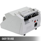 BuoQua Euro Geldzählmaschine mit Echtheitprüfung Banknotenzähler mit UV- und MG-Systeme Geldscheinzähler mit LED Display für Euro Doller Pound, bqp03ltu