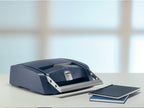 Leitz 73880000 Buchbindegerät impressBIND 280 für A4, blau/silber