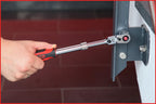 KS Tools 914.1220 1/2" SlimPOWER Teleskop-Gelenk-Umschaltknarre, 72 Zahn