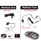 GOFORJUMP WiFi Rückfahrkamera Auto Rückfahrkamera 12V Mini Body Wasserdichter Tachograph für iPhone und Android