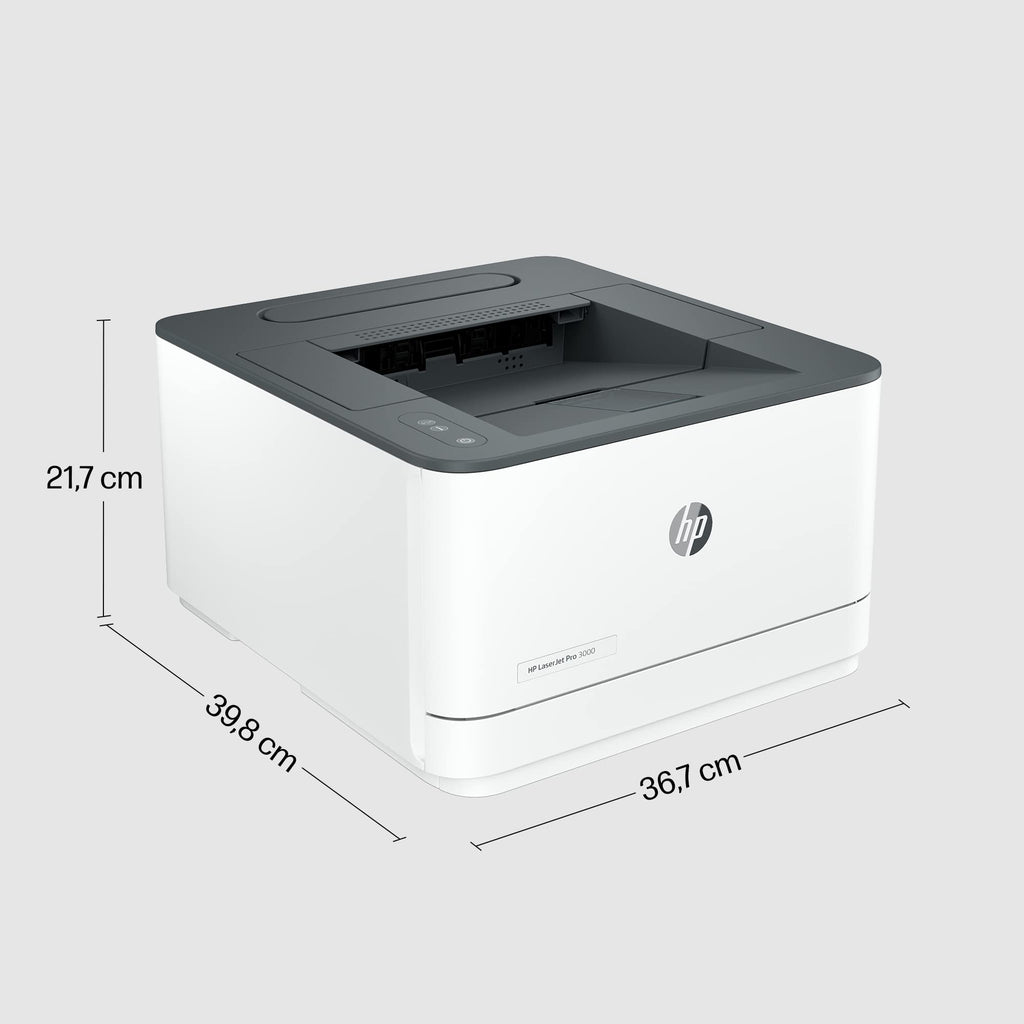 HP LaserJet Pro 3002dw Laserdrucker, Automatischer beidseitiger Druck, Bis zu 33 A4-Seiten pro Minute, Hi-Speed USB, WiFi, Ethernet, Bluetooth, Smart App, Wolf Pro Security
