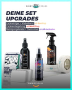 Poliermaschinen Set: chemicalworkz DA9 Pro Exzenter Poliermaschine + Sonax Politur Set + Royal Pads Premium Polierpads + Dr. Wack Versiegelung für Lack + Zubehör | 20-teilig