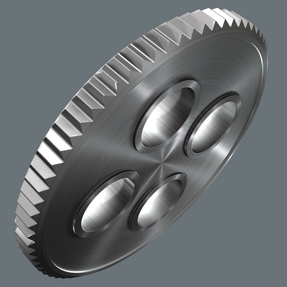 Wera 05004034001 8004 B Zyklop Metal-Knarre mit Umschalthebel mit 3/8Zoll-Antrieb , 3/8 Zoll x 222.0 mm