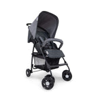 hauck Buggy Sport, Charcoal/Stone - Federleichter Reisebuggy 5,9 kg - mit Liegefunktion für Kinder ab Geburt bis 15 kg - Klein Zusammenklappbar, Großer Einkaufskorb bis 3 kg