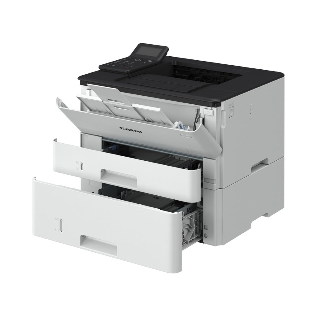 Canon i-SENSYS LBP243dw A4 Schwarzweiß-Laserdrucker, USB, LAN, WLAN, 250 Blatt Papierkassette, 5 Zeilen LCD, Duplexdruck