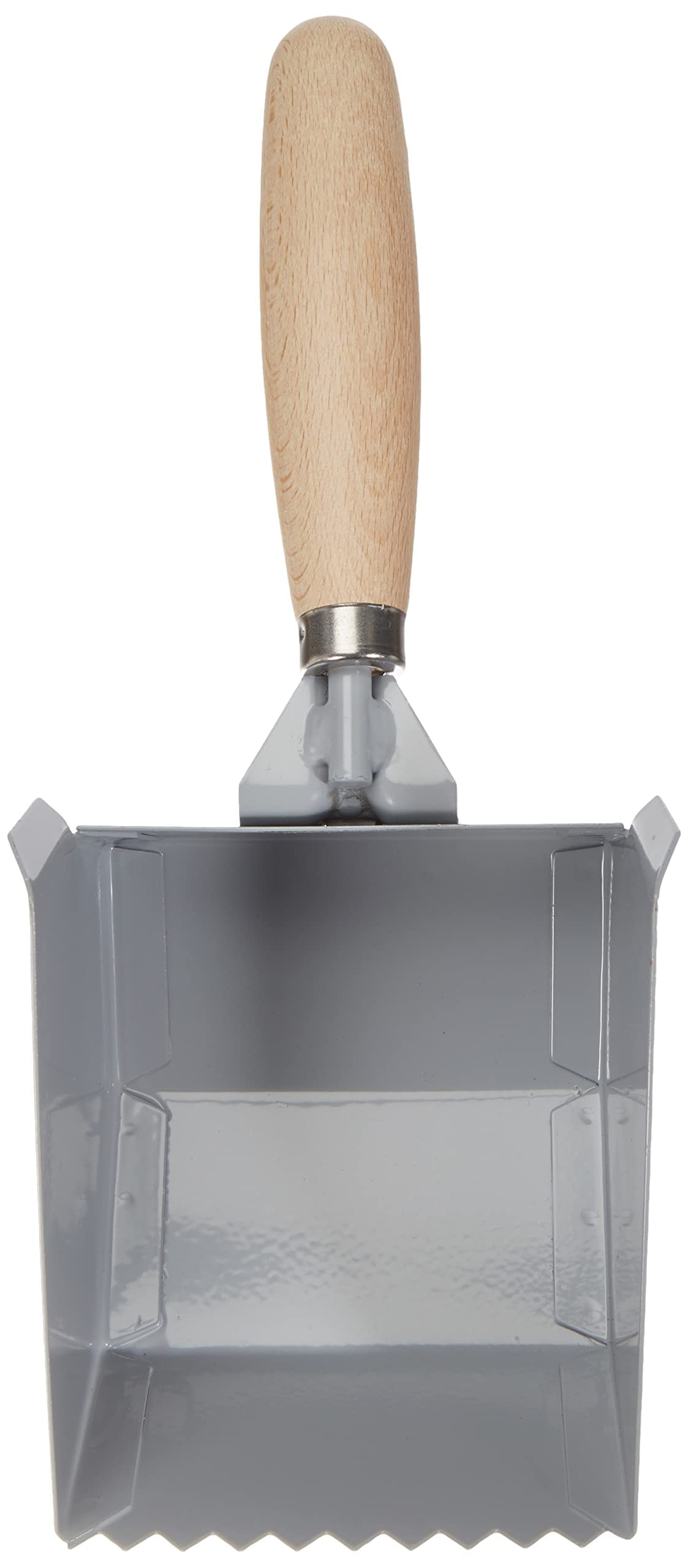 KOTARBAU Klebekelle 100 – 420 mm Holzgriff Plankelle Porenbetonkelle Gasbetonkelle Mörtelbettkelle Plansteinkelle Betonschaufel Rechteckzahnung (100 mm)