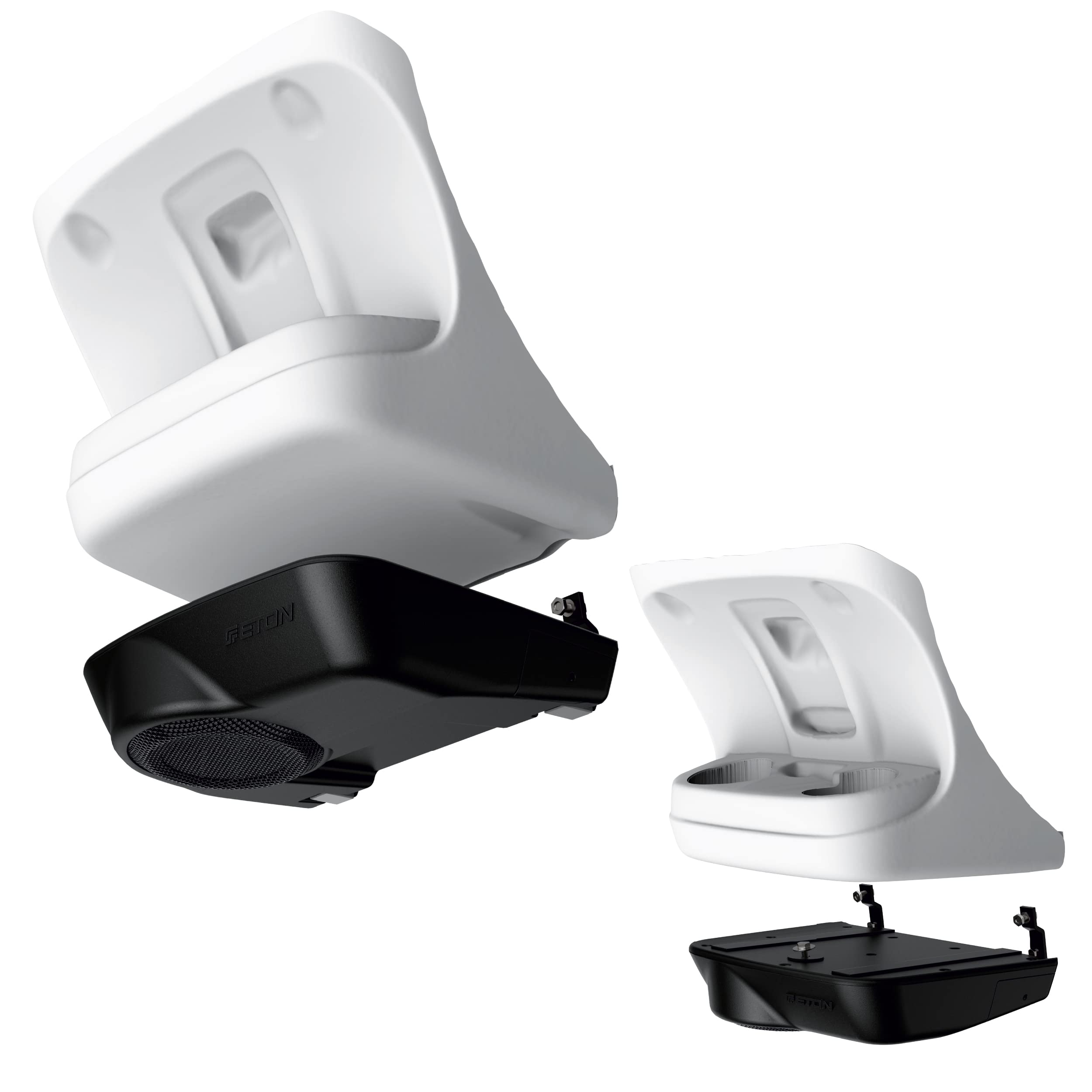 ETON UG FIAT SUB 6A – Aktivsubwoofer kompatibel mit FIAT Ducato III (auch Serie 8), aktive Bassbox bestückt mit 15 cm / 6“ Woofer und 160 Watt Verstärker, Plug & Play Einbau