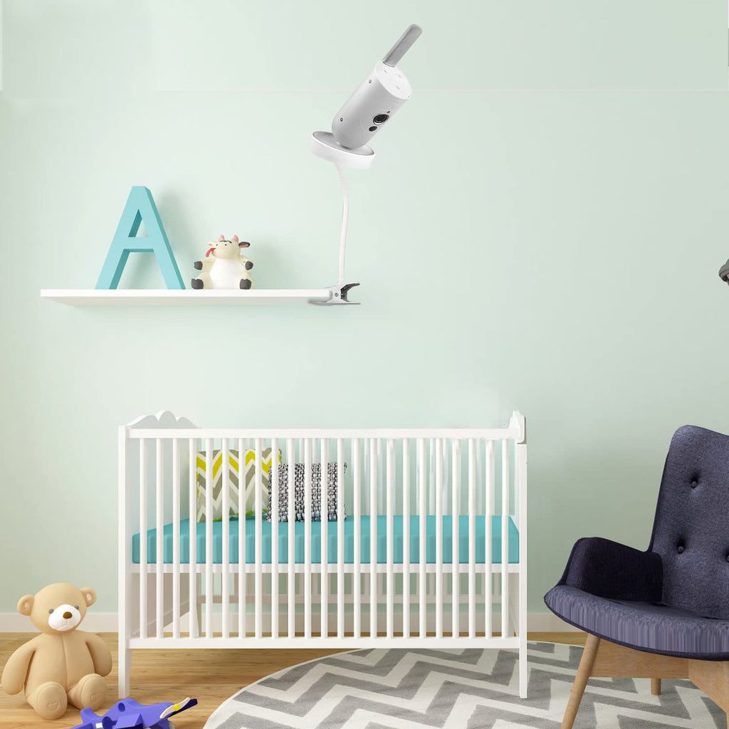 Monitor Halterung für Philips Avent Babyphone SCD923/26, Flexible Baby Kamera Halter für SCD643/26, Holder für Philips Avent Video Baby Monitor, Video Babyphone Kamera Mount Halterung Stand Zubehör
