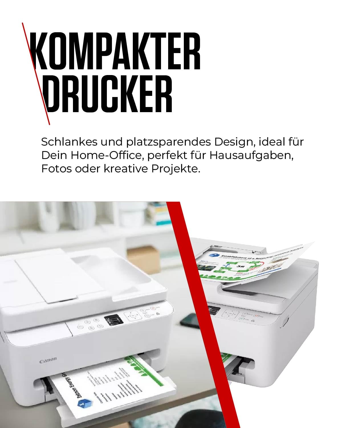 Canon PIXMA TS7550I - WLAN-Multifunktionsdrucker mit ADF, Papierkassette und Frontbedienung | Kabelloses Drucken vom Smartphone leicht gemacht PIXMA Print Plan kompatibel