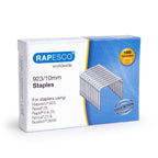 Rapesco 1307 ECO HD-100 Hochleistungsheftgerät und 2000 Heftklammern des Typs 923/10mm, 100 Blatt Heftleistung, Schwarz