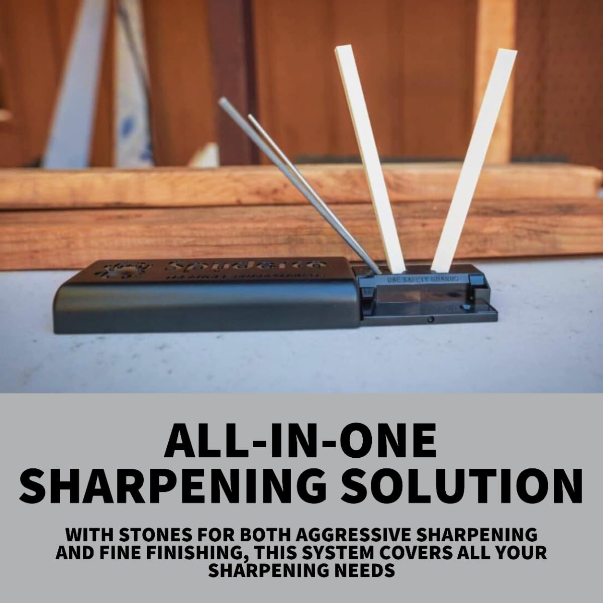 Spyderco Tri-Angle Sharpmaker 09SP204 - Erstklassiges Schärf-Set für jedes Messer