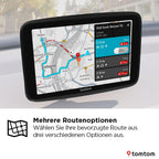 TomTom Pkw-Navi GO Advanced (6 Zoll, Stauvermeidung Dank TomTom Traffic, Weltkarten-Updates inklusive, Updates über Wi-Fi, dynamischer Fahrspurassistent, integrierte, umkehrbare Halterung)