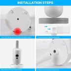 Monitor Halterung für Philips Avent Babyphone SCD923/26, Flexible Baby Kamera Halter für SCD643/26, Holder für Philips Avent Video Baby Monitor, Video Babyphone Kamera Mount Halterung Stand Zubehör