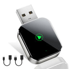 Mini CarPlay Wireless Adapter für iPhone - Converts Wired to Wireless CarPlay Adapter, CarPlay Stick für Apple Wired CarPlay Cars & für iPhone iOS 10+, USB & Type-C, Plug & Play