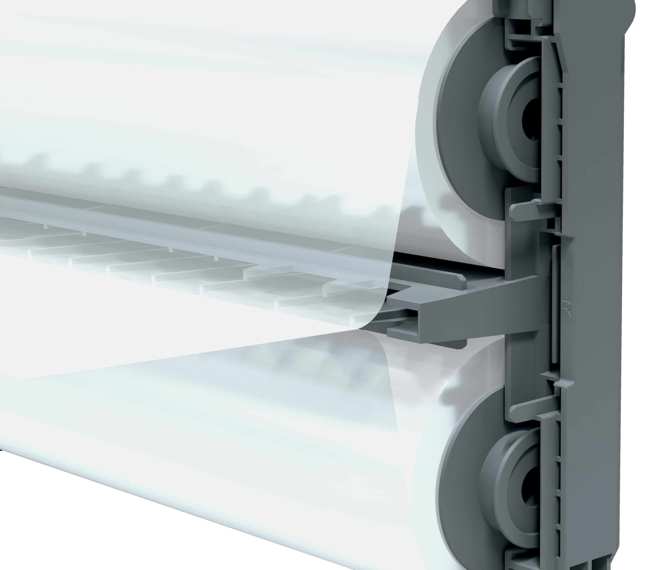 GBC Foton 30 Laminierfolienrolle für Nachfüllkassette 100 Mikron, laminiert bis zu 190 A4-Blätter, glänzende Oberfläche, Easy-Load, 4410027