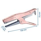 Rapid Maxi SP19 Heftzange, 20 Blatt Kapazität, verwendet SP19 Heftklammern, ergonomisches Design, inklusive Heftklammern, Metall, rosa, 5001084