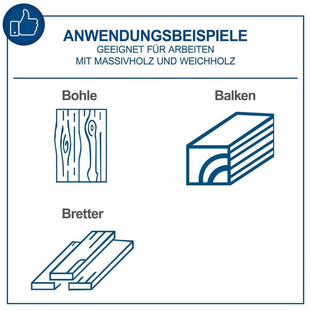 Scheppach Abricht- und Dickenhobelmaschine HMS1080 | 230V 1500 Watt | 2 HS-Hobelmesser | Hobelbreite 254 mm | Durchlasshöhe: 120mm | Messerdrehzahl 8500 min-1 | Spanabnahme max. 2mm