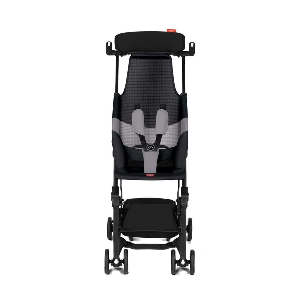 gb Gold Buggy Pockit Air All Terrain, Ultrakompakt, 0-22 kg, Ab Geburt bis ca. 4 Jahre, Velvet Black